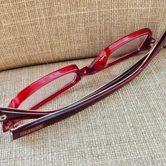 Coach Women Eyeglasses BURGUNDY QUINN HC6010 50[]16 135 Glasses Frame - Picture 8 of 13